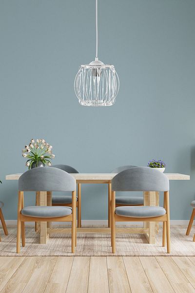 MHK Collection Stylish Chandelier Design with Crystal Detail