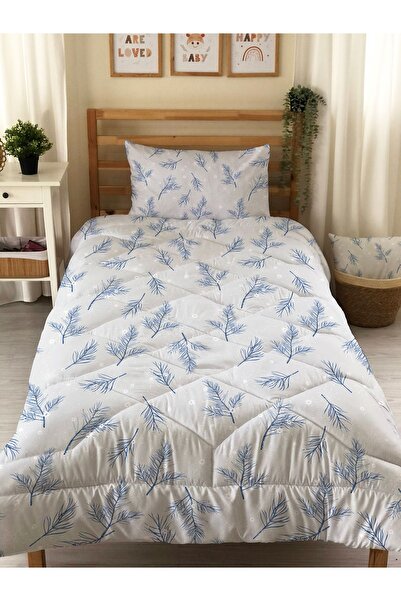 Evmila Двосторонній ковдра з візерунком - односпальний комплект для сну - БЕЗ...