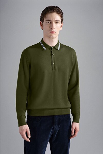 PAUL&SHARK MEN'S WOOLLEN POLO SHIRT