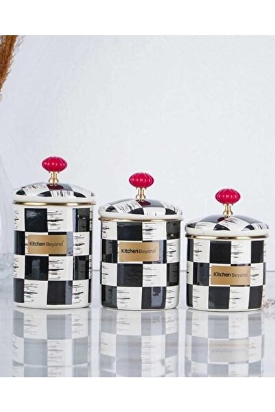 Genel Markalar Acar Avangard Kitchen Beyond Gold Detaylı Qualita King Acar Damalı Emaye Mckenzie Baharat Takımı