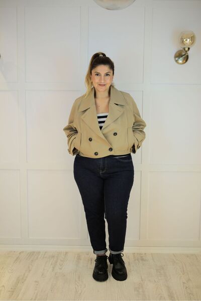 Butikniki KISA TRENÇKOT