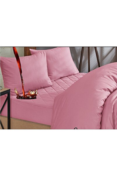 Formeya Set de saltele și cuvertură de pilota, 100% bumbac, pudră matlasată