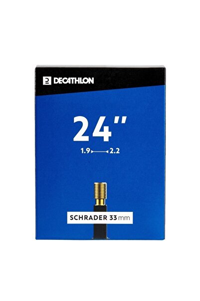 Decathlon Btwin Iç Lastik - 24"- 1,9 / 2,2 Kesit - Schrader Valf Uyumlu