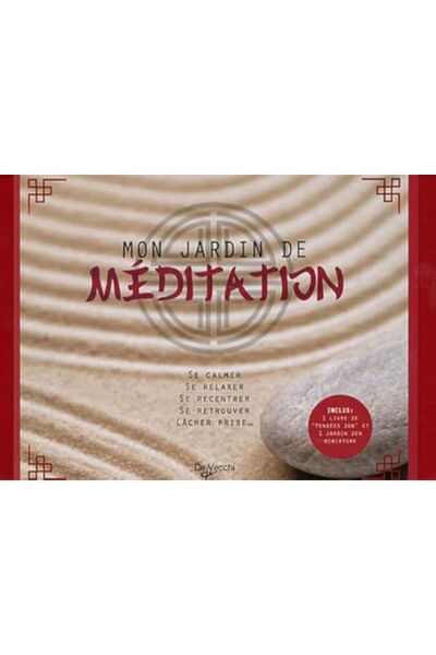 De Vecchi Mon Jardin De Meditation Se Calmer Se Relaxer Se Recentrer Se Retrouver Lâcher Award