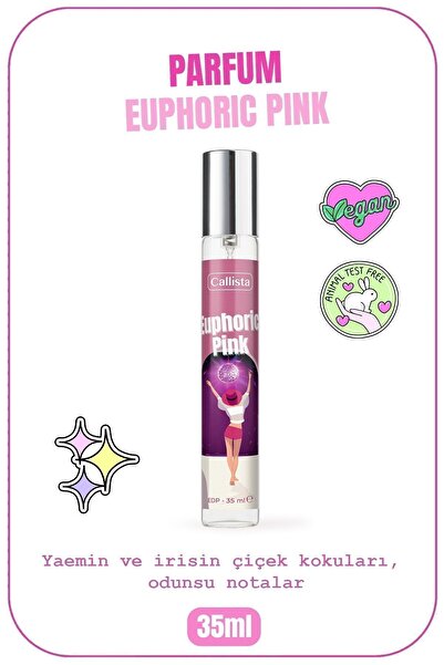 Callista Euphoric Pink Edp Çiçeksi Ve Odunsu Kadın Parfüm - 35 ml