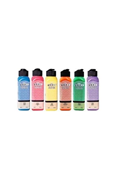 Artdeco Akrilik Boya 6x140ml Set-canlı Renkler
