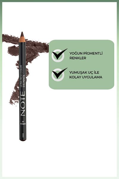 NOTE Ultra Rich Color Eye Pencil 09 Espresso - Bitter Brown