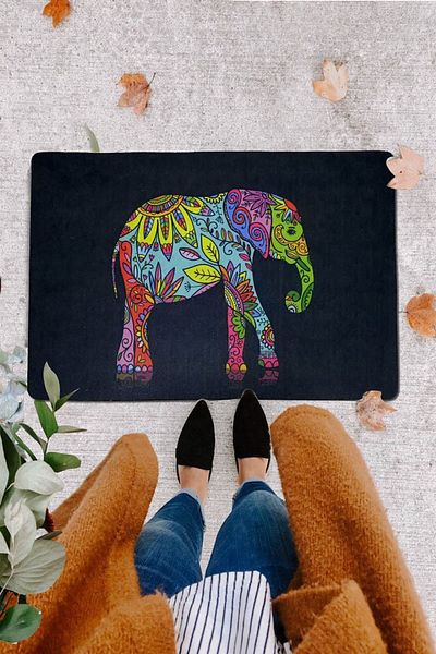 Chilai Home Bellua Special Design Inside and Outside PVC Door Mat