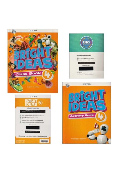 OXFORD UNIVERSITY PRESS Oxford Bright Ideas Level 4, Class Book + Activity Bo...