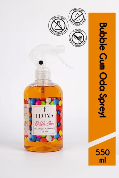 TEONA Bubble Gum Oda Kokusu Ve Çamaşır Parfümü 550ml