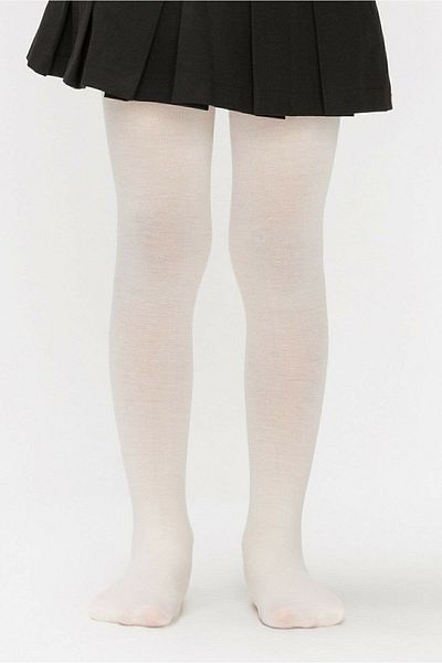Dore Children's Ecru Micro 50 Plain Mousse Pantyhose 3-Piece