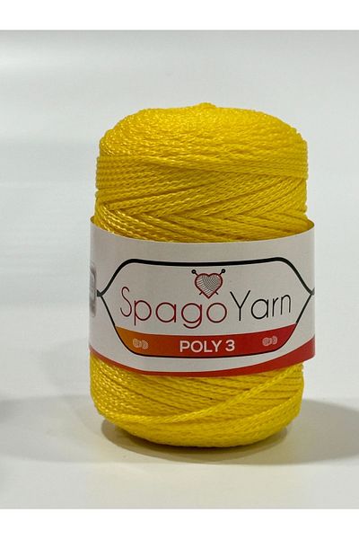 BALIM ÖRGÜ EVİ Polyester macrame Spago Yarn Honey Knit - 100gr sy055