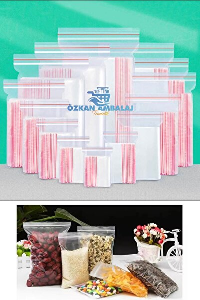 Özkan Ambalaj Temizlik حنة زيبلوك / كيس كوكي 11x14 سم 300 قطعة