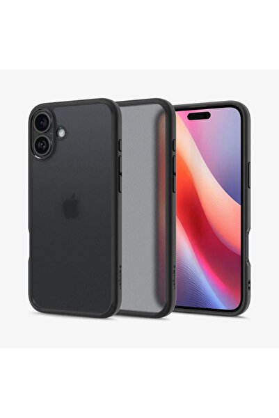 Spigen iPhone 16 Plus Kılıf Ultra Hybrid Frost Black - ACS08071