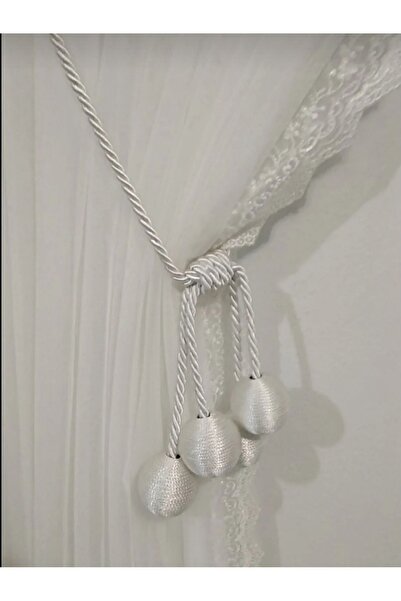 KONAK HOME 4 aparate de legare pentru perdele de fundal și 2 brațe de tavan