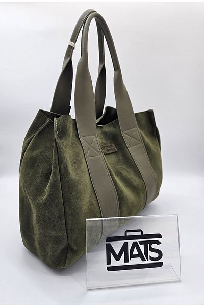 Harvey Miller Polo Club Harvey Miller Genuine & Faux Leather Khaki Hand and Shoulder Bag