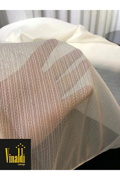 Vinaldi Rüyaper Новий сезон Підходить для будь-якої кімнати Світлі текстуровані тюлеві штори з діамантовим візерунком Не потребують прасування З щільними складками