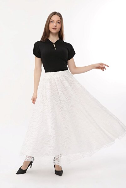 sehatex Γυναικεία Δαντέλα Φούστα