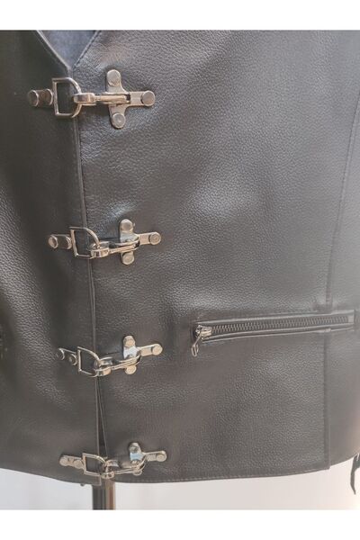 Dein DasLeder Eagle Model Genuine Calf Leather Vest