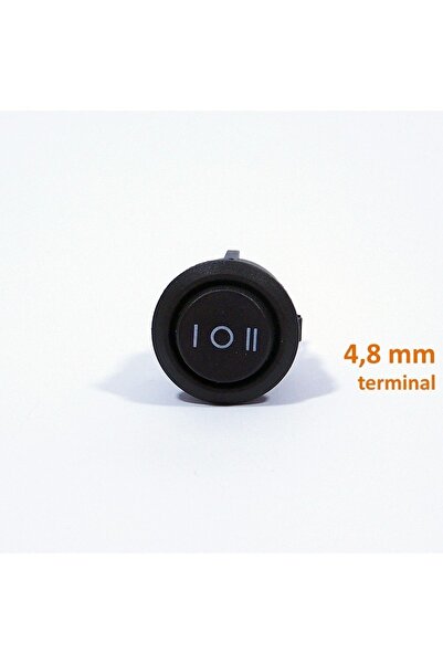 Maflen Aç/kapa Yaylı 3 Konum 1/0/2 Siyah Yuv. Anahtar Tip40-s3239 1 Adet