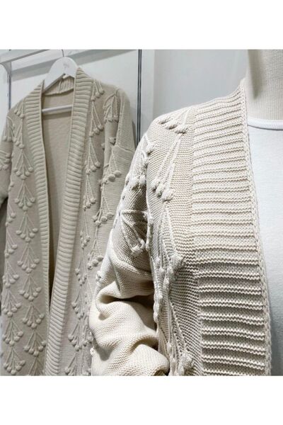 Ayşe'nin Giyim Evi Knitwear Long Cardigan