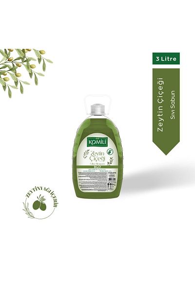 Komili 3 Liter Liquid Soap Olive Flower Comily