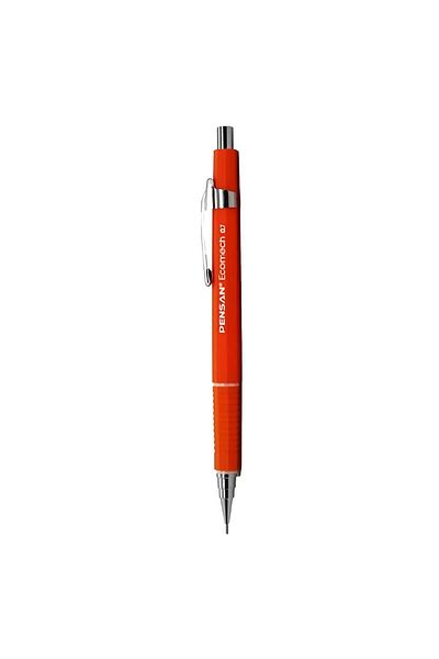 Pensan Ecomech Versatil Mechanical Tip Pen 0.7 Mm - 1 Piece Neon Orange