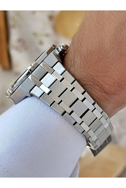 Romanson Function 5 Atm Waterproof Steel Band Steel Case Men's Wristwatch 154204