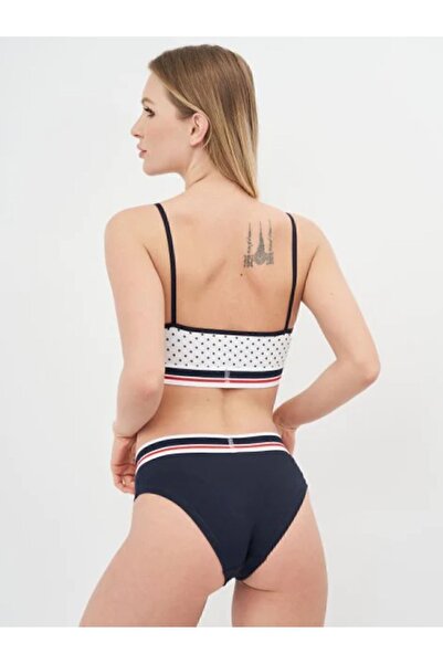 U.S. Polo Assn. Γυναικείο σορτς μπουστάκι πουά 2 τεμαχίων