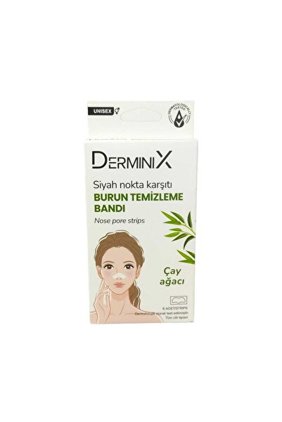 Derminix DERMİNİX SİYAH NOKTA BURUN TEMİZLEME BANDI (ÇAY AĞACI)