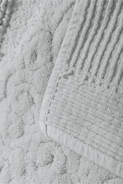 Chilai Home Piante Cotton Ecru 2 Pieces Gold 60x100 cm και 50x60 cm Χαλί μπάνιου και χαλάκι πόρτας