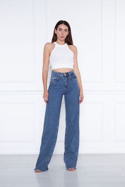 cracpot Yeni Sezon Wide Leg Jeans