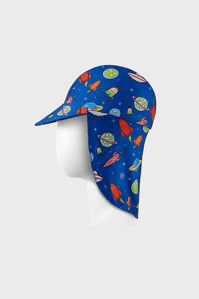 SLIPSTOP Mars Patterned Upf 50+ Protected Sun Hat Boy Cap Sk2331000011