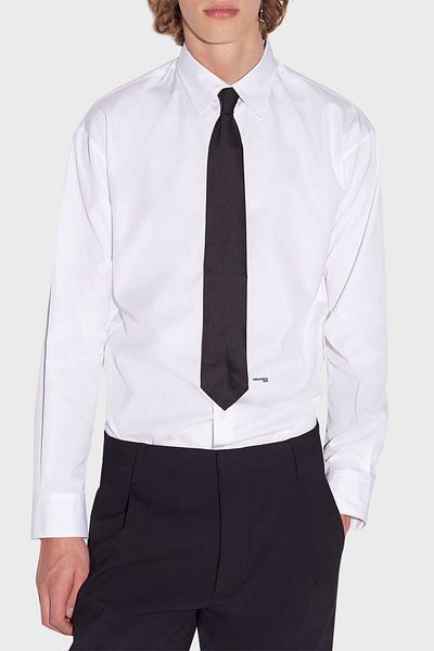 DSquared2 Men's Shirt - Logo, 100% Cotton, Regular Fit S74Dm0660 S36275 100