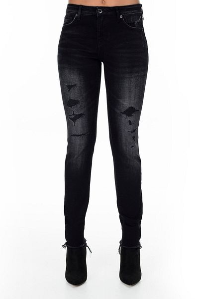 Armani Exchange Pantaloni de blugi negri de damă J01