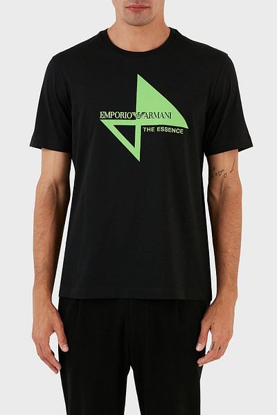 Emporio Armani Tricouri din bumbac pentru bărbați - Regular Fit 6R1T6Q 1J7FZ 0999