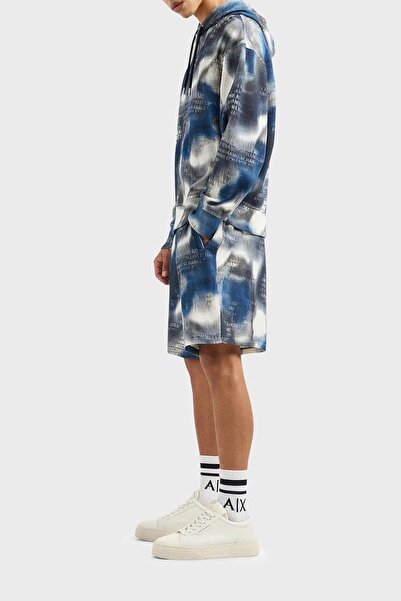 Armani Exchange Бавовняний Relaxed Fit Капюшонний Світч Чоловічий SWEAT 3DZMLC ZJ86Z 55JK