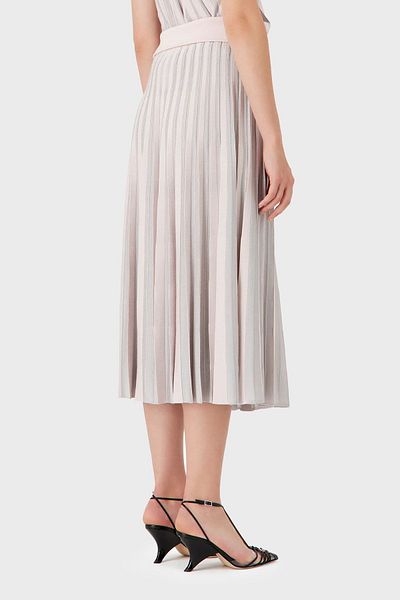 Emporio Armani Pleated Regular Fit Midi Skirt SKIRT 3D2NT1 2M18Z 0327