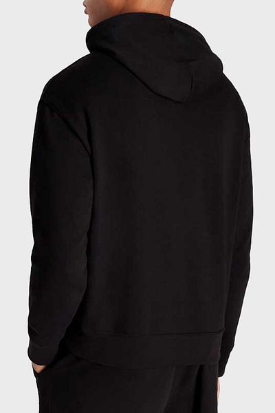 Armani Exchange Ανδρικό SWEAT 6RZMHF ZJDGZ 1200 από οργανικό βαμβάκι με κουκούλα κανονική εφαρμογή