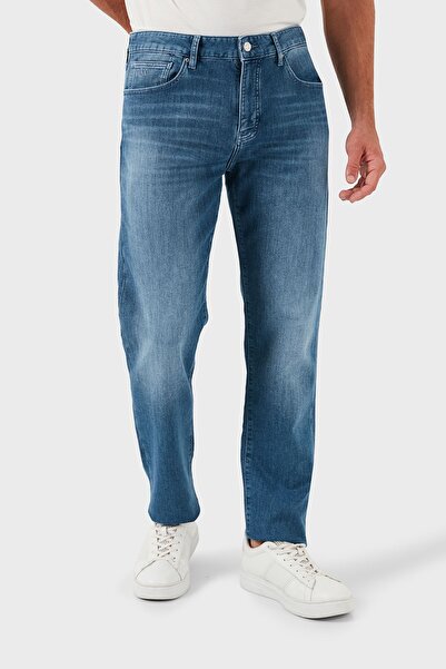 Armani Exchange Streç Pamuklu Slim Fit Jeans Erkek KOT PANTOLON 3DZJ13 Z1TTZ 25EV
