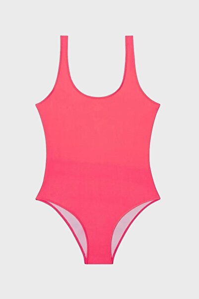 SLIPSTOP Neon Fuchsia Kalın Askılı Kolay Kuruyan Uv Korumalı Mayo MAYO SM2214...