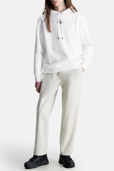 Calvin Klein Pamuklu Kapüşonlu Cepli Sweat J30J323749BEH Erkek SWEAT J30J323749 YAF