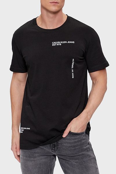 Calvin Klein Pamuklu Regular Fit Bisiklet Yaka T Shirt J30J325065BEH