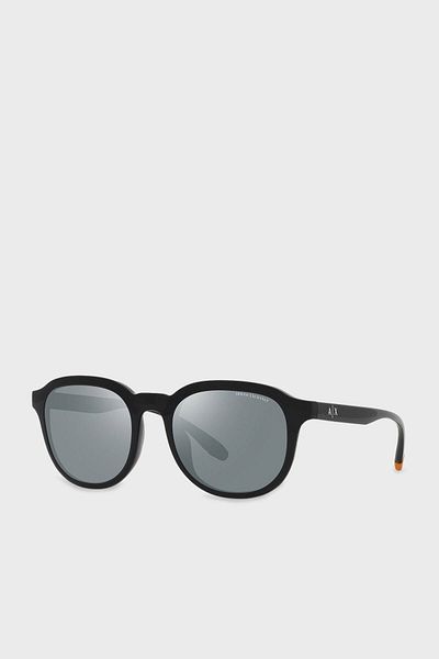 Armani Exchange Mirrored Sunglasses Men's Glasses 0ax4129su 81586g 54