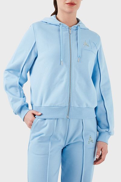 Armani Exchange Zippered Hooded Regular Fit Sweat SWEAT 3DYM33 YJFEZ 15DD