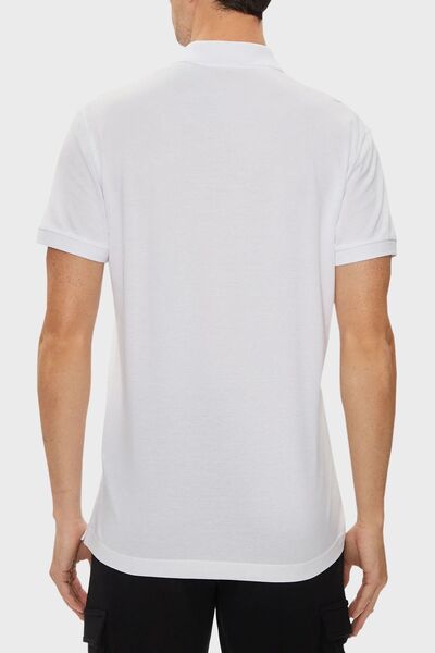 EA7 Чоловіча футболка з поло-комірцем - бавовняна, Regular Fit TSHİRT 3DPF02 PJ5AZ 1100