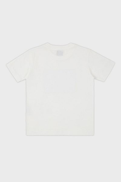 C.P. COMPANY Tricou pentru copii din bumbac cu decolteu rotund - TRIUC 10CKTS054005792W 103