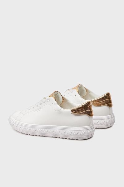 Michael Kors Logolu Hakiki Deri Sneaker Ayakkabı 43S3GVFS1L740  AYAKKABI 43S3GVFS1L 740