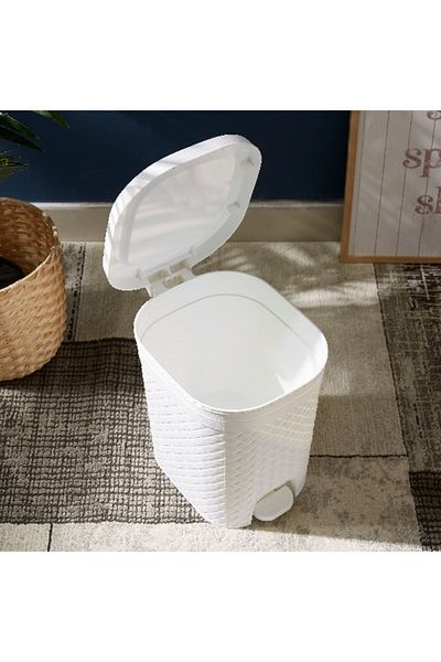 Home Box سلة المهملات ذات الدواسة - 14.7 لتر