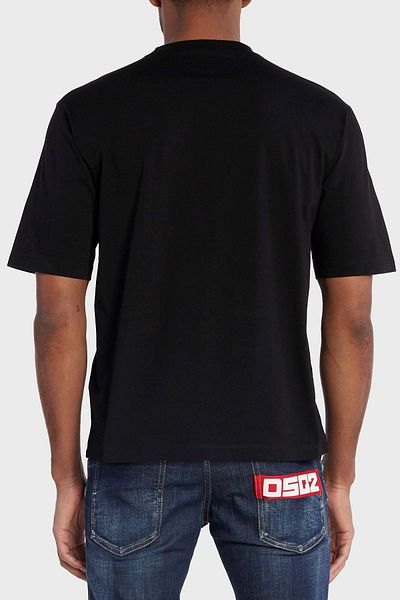 DSquared2 Men's Regular Fit Cotton T-Shirt - Logo, S74Gd1268, S23009 900